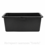 Ёмкость строительная HAISSER прямоугольная 695×390×200мм, 40л (90043) – Фото №2