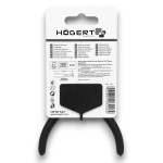 Клещи HOEGERT для внутренних стопорных колец, изогнутые, с пружиной, 150мм (HT1P147) – Фото №4