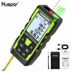 Лазерний дальномір 3-в-1 Huepar SW-T50 (далекомір + рівень + рулетка) (449020) – Фото №2