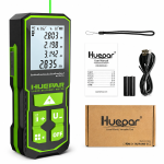 Лазерний далекомір Huepar S100-G 100 м (462020) – Фото №1