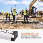 Нивелирная рейка телескопическая Huepar GR5 5 м (488050) – Фото №8