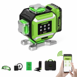 Лазерный уровень Huepar DP04CG-BT 4D 360°с сервоприводом (501010) – Фото №1