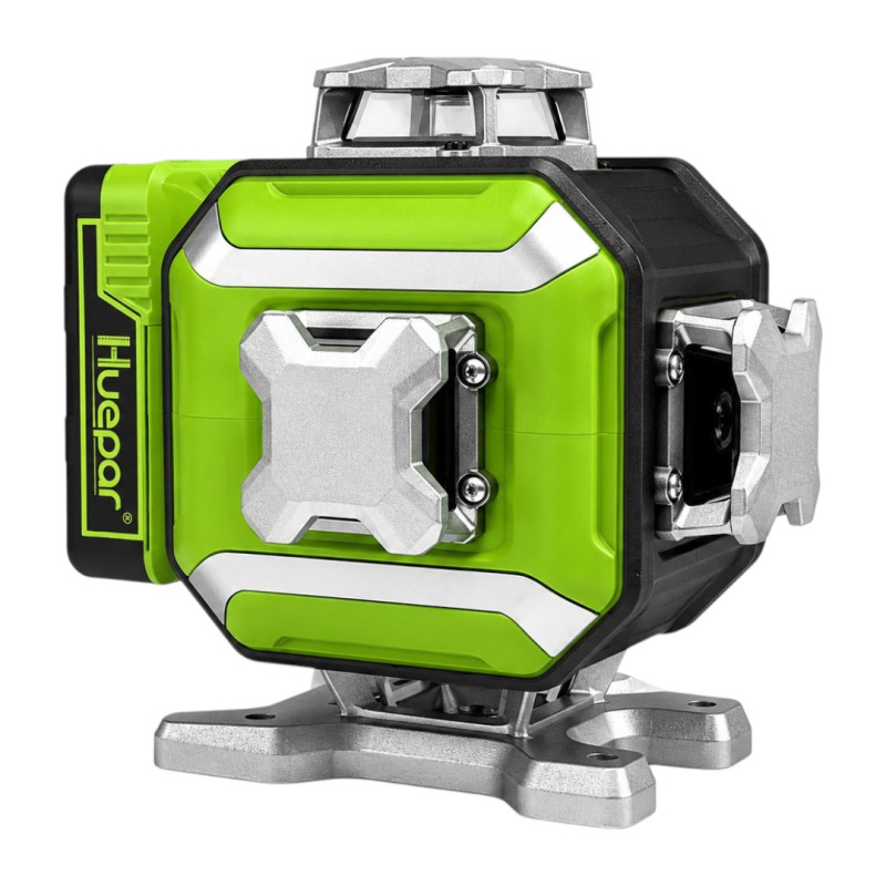 Лазерный уровень Huepar DP04CG-BT 4D 360°с сервоприводом (501010)