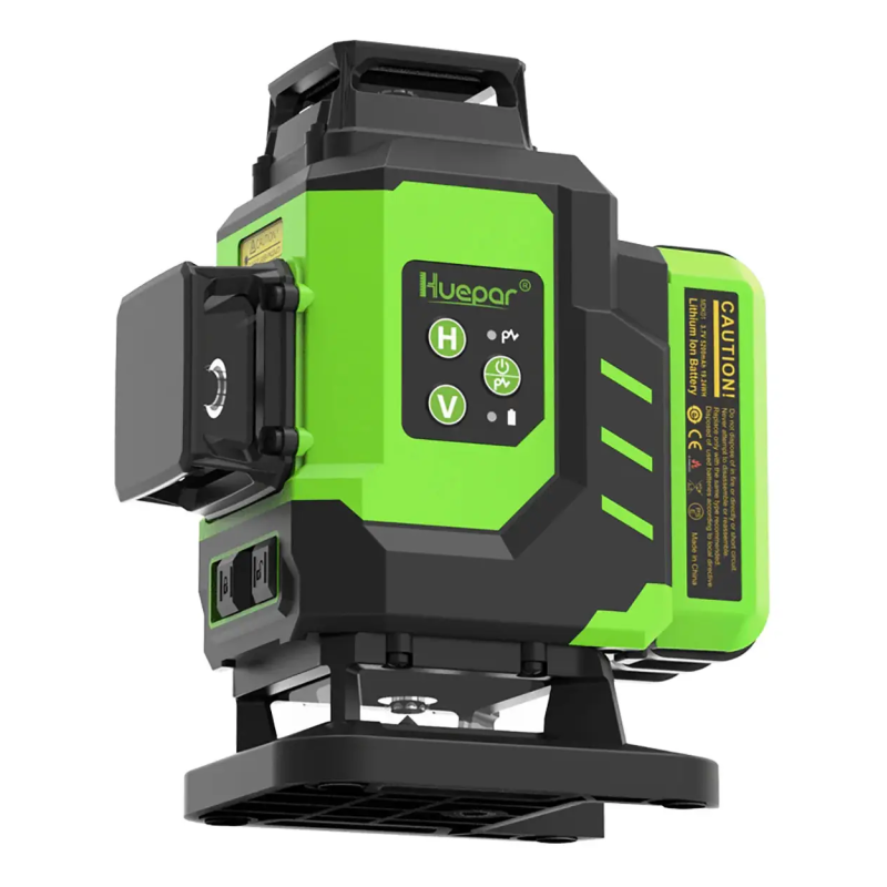 Лазерный уровень (нивелир) Huepar LS04CG 4D, 360° в комплекте (LS04CG)