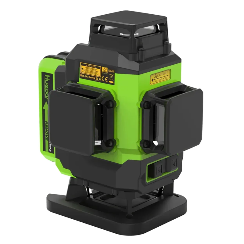 Лазерный уровень (нивелир) Huepar LS04CG 4D, 360° в комплекте (LS04CG)