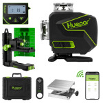 Уровень лазерный Huepar S04CG 4D 360 Bluetooth (S04CG) – Фото №1