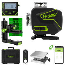 Рівень лазерний Huepar S04CG 4D 360 Bluetooth (S04CG)