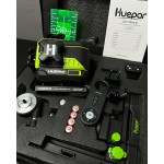 Лазерный уровень (нивелир) Huepar 4D, 16 линий, Bluetooth, LCD-дисплей (Z04CG) – Фото №3