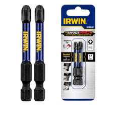Биты ударные IRWIN IMPACT PRO PH3, 1/4″ × 57 мм, 2 шт (IW6061307)