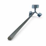 Миксер-венчик усиленный Keramo D100×400×8 мм HEX (KER1040) – Фото №6