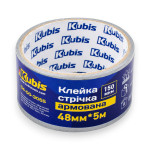Армована стрічка Kubis клейка 48 мм × 5 м, 150 мкм (04-00-3055) – Фото №1