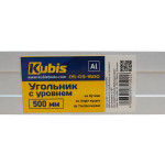 Кутник алюмінієвий Kubis з рівнем 500 мм, 90° (05-03-1500) – Фото №5