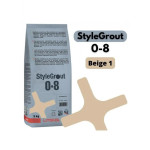 Цементная затирка StyleGrout 0-8 (Beige 1) 3 кг (SG08BGE10063) – Фото №1