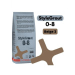 Фуга цементна StyleGrout 0-8 (Beige 3) 3 кг (SG08BGE30063) – Фото №1