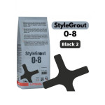 Фуга цементна StyleGrout 0-8 (Black 2) 3 кг (SG08BLK20063) – Фото №1