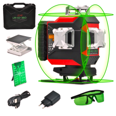 Лазерный уровень нивелир LSP LM 4D 360 Pro, 16 линий (LSPLM-4D)