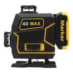 Лазерный уровень MARKER 4D 360 MAX + штатив и цифровая лазерная рулетка (MAX-3499) – Фото №9