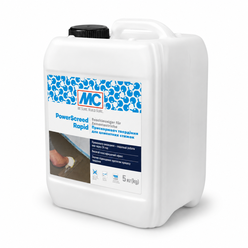 Прискорювач для стяжок MC-Bauchemie PowerScreed Rapid, 5 кг (MC-PSCR-05)