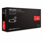 Перчатки нитриловые Mercator Nitrylex Black неопудренные, р.L, 1шт (Nitrylex-L) – Фото №6