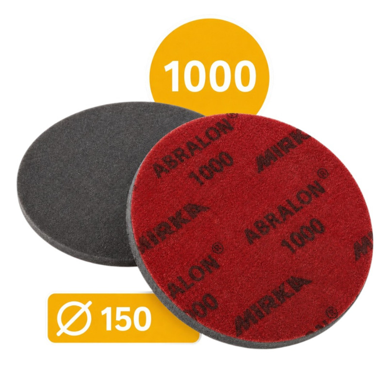 Шлифовальный круг Mirka Abralon Р1000, 150мм, 1 шт (8A24102092N-1)