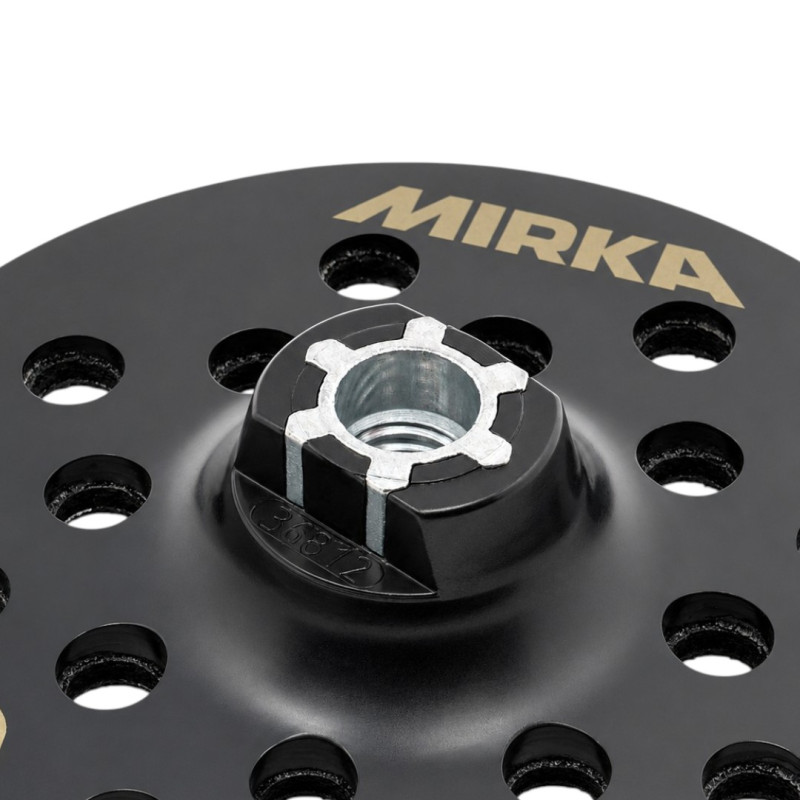 Полировальная платформа Mirka жёсткая Ø125мм, 17H, M14 (9190153001)