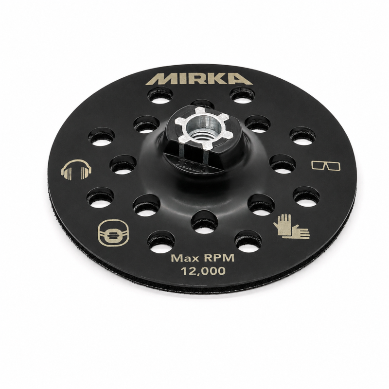 Полировальная платформа Mirka жёсткая Ø125мм, 17H, M14 (9190153001)