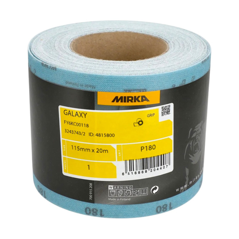 Шлифбумага с самозатачивающимся зерном Mirka Galaxy 115мм × 1м P60 (FY6KC00160-1)
