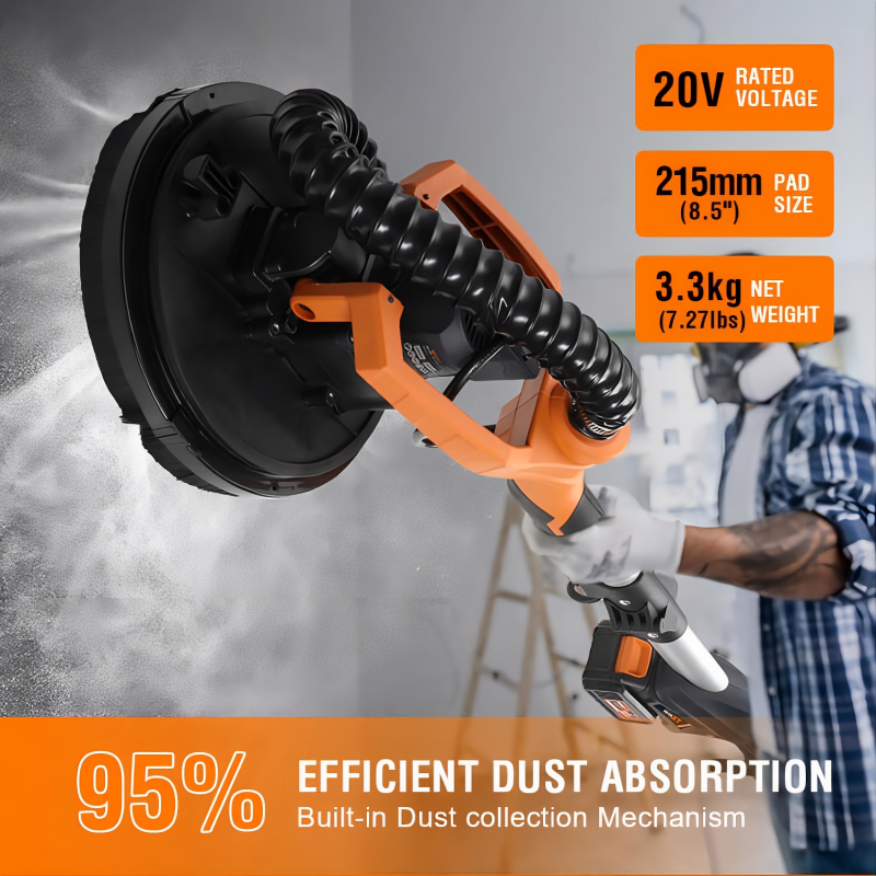 Акумуляторна шліфувальна машинка жираф MAXXT MDLS20V (MDLS20V)