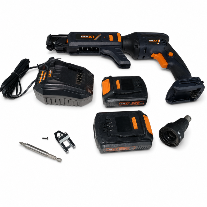 Акумуляторний шуруповерт для гіпсокартону MAXXT 2 АКБ+ЗП (MDSG20V+MCM57P)