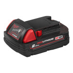 Аккумулятор MILWAUKEE M18 B2 (18В; 2,0 А/ч; Li-ion) (4932430062) – Фото №3