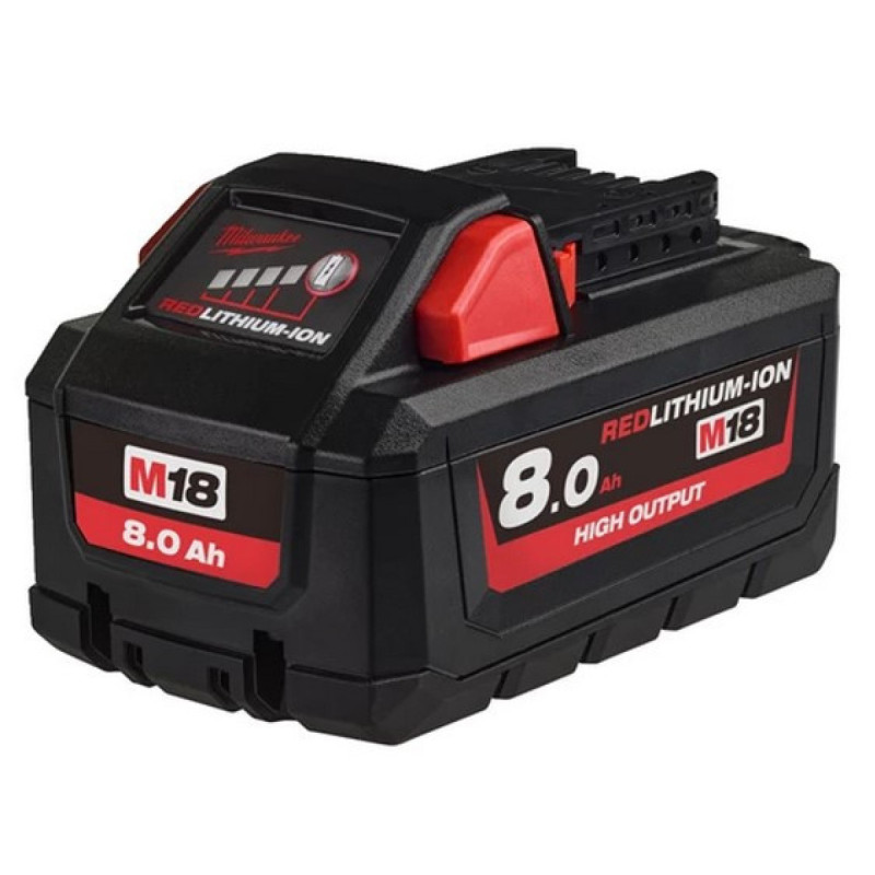 Аккумулятор MILWAUKEE M18 HB8 HIGH OUTPUT™ 18 В; 8,0 А/ч (4932471070)