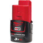 Аккумулятор MILWAUKEE M12 B3 12 В 3,0 А·ч (4932451388) – Фото №2