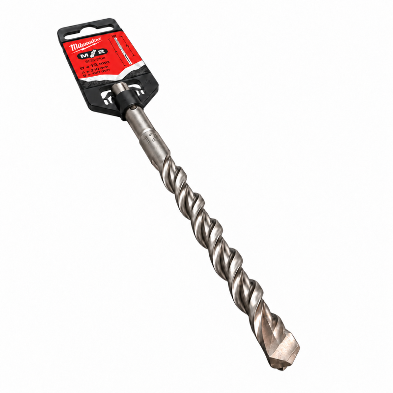 Бур SDS-PLUS M2 MILWAUKEE, Ø 12мм 210/160 мм (4932307076)