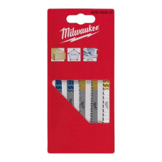 Набор полотен для лобзиков MILWAUKEE, (5шт) (4932345825)