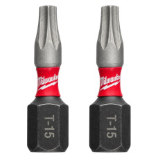 Бита Milwaukee Shockwave TX15х25, 2шт (4932430872)