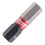 Набор бит Hex6 MILWAUKEE SHOCKWAVE 25 мм, 2шт (4932430897) – Фото №2