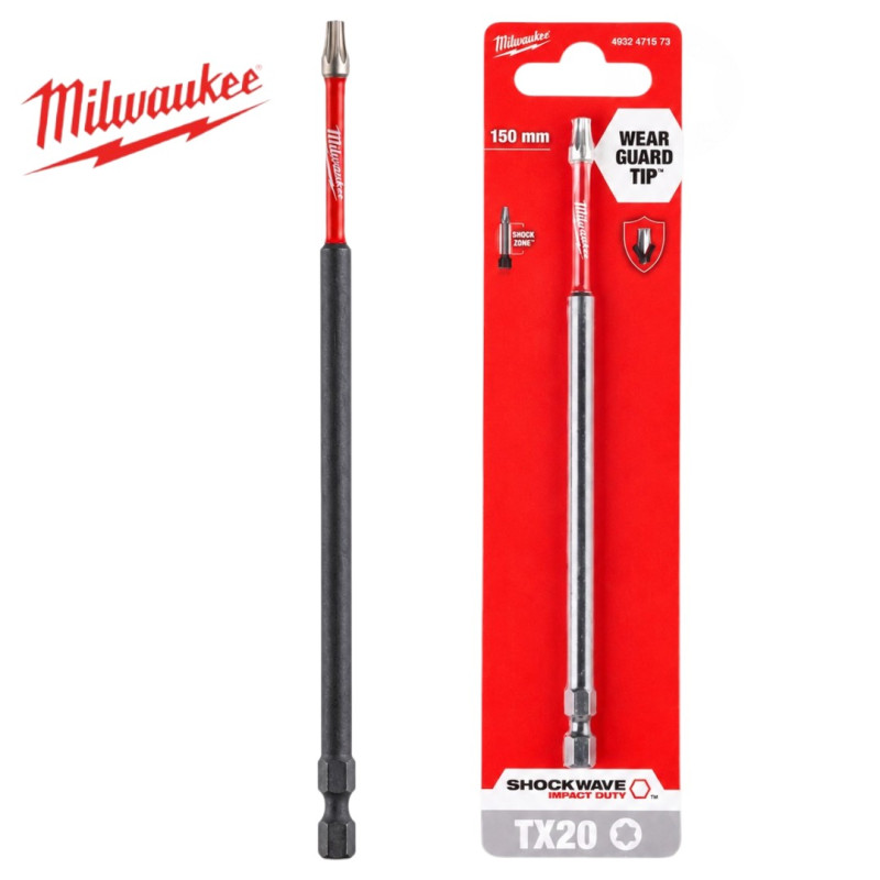 Біта Milwaukee Shockwave TX20х150 (4932471573)