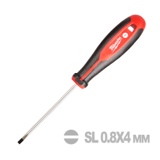 Викрутка магнітна MILWAUKEE SL 0,8x4x100мм (4932471778)