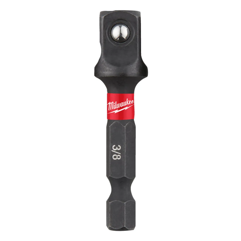 Переходник ударный Milwaukee 1/4 Hex на квадрат 3/8"  (4932478054)