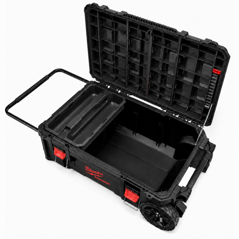 Ящик для инструмента на колесах XL MILWAUKEE PACKOUT 965x609x401 (4932478161)