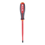 Викрутка з тригранною рукояткою ізольована VDE MILWAUKEE, PZ3х150мм (4932478727) – Фото №1