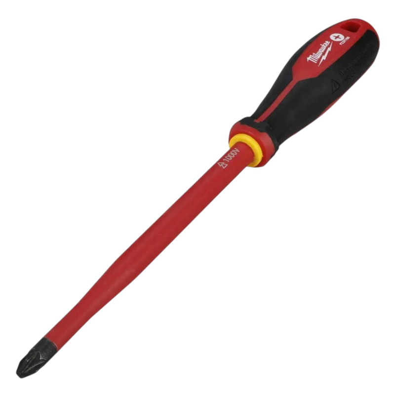 Отвертка диэлектрическая VDE MILWAUKEE с магнитным PZ3х150мм (4932478727)