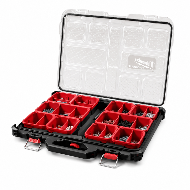 Ящик для інструментів на колесах НАБІР No2 — 3 шт MILWAUKEE PACKOUT (4932479957)