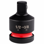Переходник ударний для головок ShW MILWAUKEE с квадрата 1/2" на 3/8" квадрат (4932480354) – Фото №1
