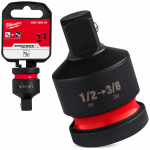 Переходник ударний для головок ShW MILWAUKEE с квадрата 1/2" на 3/8" квадрат (4932480354) – Фото №4