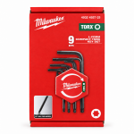 Набор ключей Г-образних Torx Compact MILWAUKEE 9шт (4932492703) – Фото №5