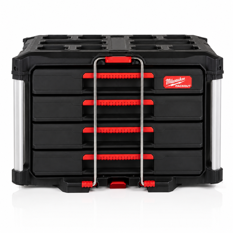 Ящик для инструментов Milwaukee Packout с 4 ящиками (4932493189)