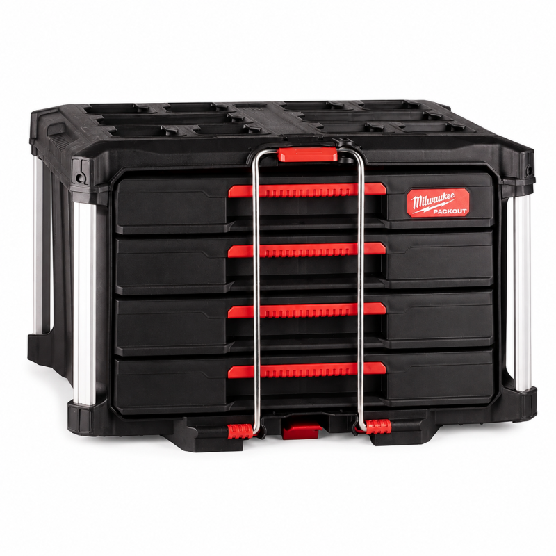 Ящик для инструментов Milwaukee Packout с 4 ящиками (4932493189)