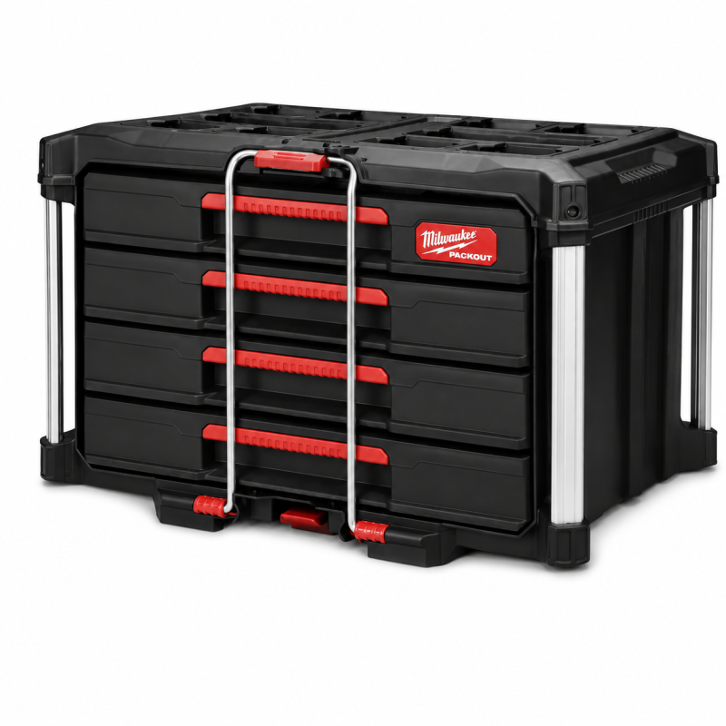 Ящик для инструментов Milwaukee Packout с 4 ящиками (4932493189)