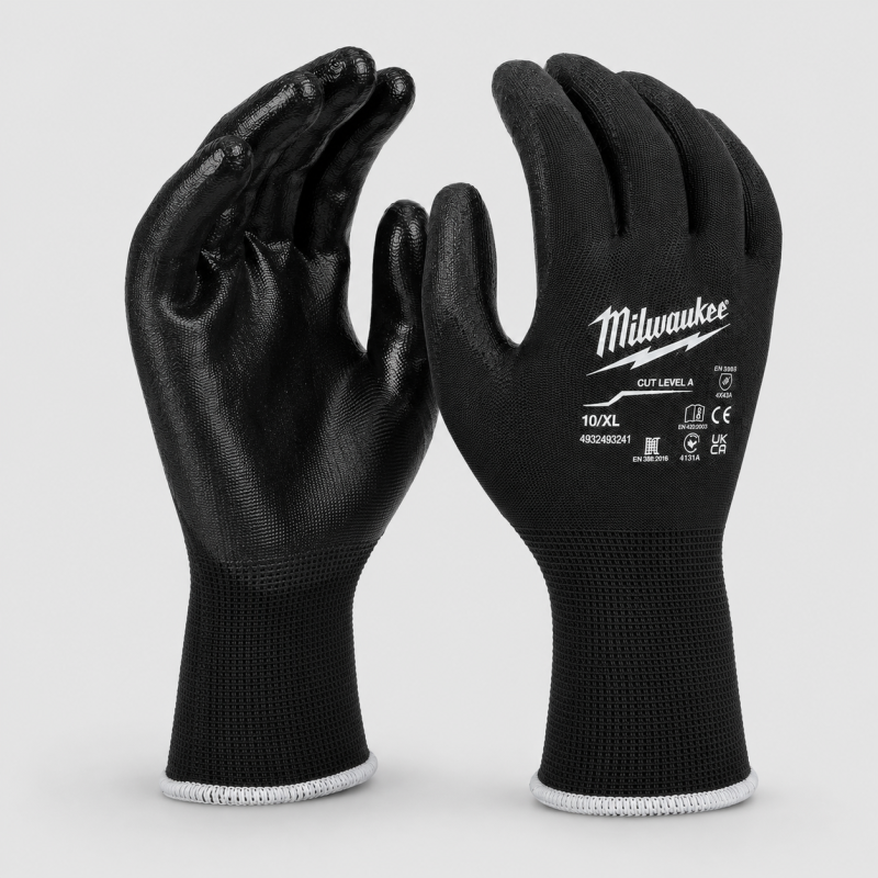 Перчатки рабочие Milwaukee General 10/XL, 1 пара (4932493241-1)
